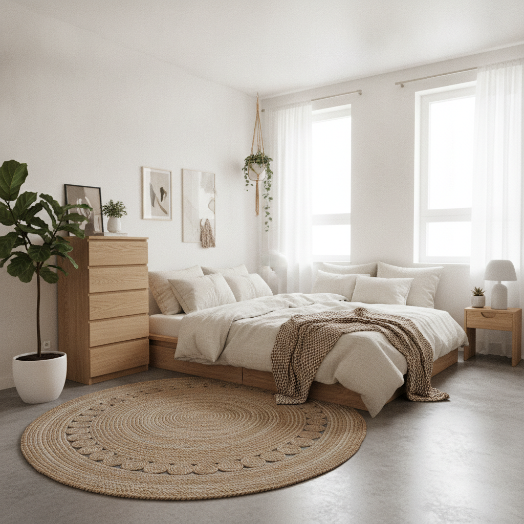 Staged Bedroom